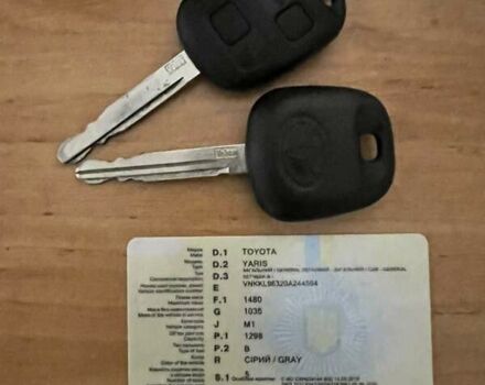 Сірий Тойота Яріс, об'ємом двигуна 1.3 л та пробігом 233 тис. км за 4800 $, фото 39 на Automoto.ua