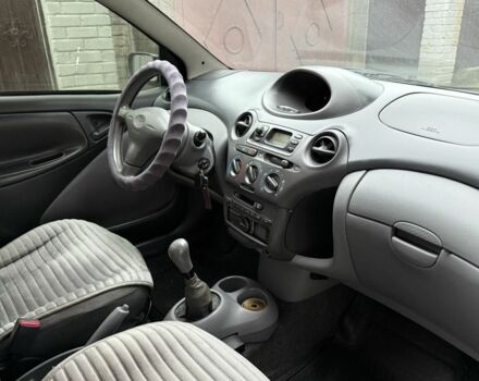 Синий Тойота Ярис, объемом двигателя 1 л и пробегом 180 тыс. км за 2300 $, фото 14 на Automoto.ua