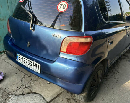 Синий Тойота Ярис, объемом двигателя 1 л и пробегом 260 тыс. км за 2700 $, фото 14 на Automoto.ua