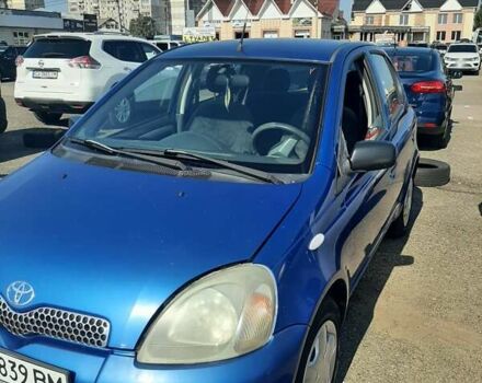 Синий Тойота Ярис, объемом двигателя 1.3 л и пробегом 170 тыс. км за 4500 $, фото 1 на Automoto.ua