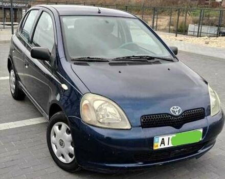 Синий Тойота Ярис, объемом двигателя 1 л и пробегом 270 тыс. км за 5200 $, фото 45 на Automoto.ua