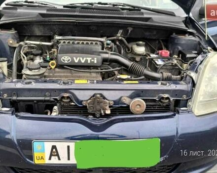 Синий Тойота Ярис, объемом двигателя 1 л и пробегом 270 тыс. км за 5200 $, фото 27 на Automoto.ua