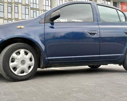 Синий Тойота Ярис, объемом двигателя 1 л и пробегом 270 тыс. км за 5200 $, фото 100 на Automoto.ua