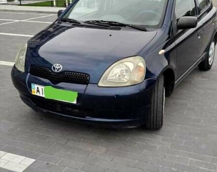 Синий Тойота Ярис, объемом двигателя 1 л и пробегом 270 тыс. км за 5200 $, фото 103 на Automoto.ua