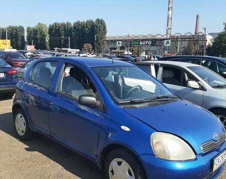 Синий Тойота Ярис, объемом двигателя 1.3 л и пробегом 170 тыс. км за 4500 $, фото 2 на Automoto.ua