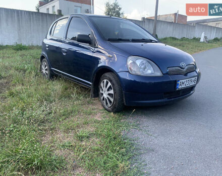 Синий Тойота Ярис, объемом двигателя 1.4 л и пробегом 280 тыс. км за 3900 $, фото 1 на Automoto.ua
