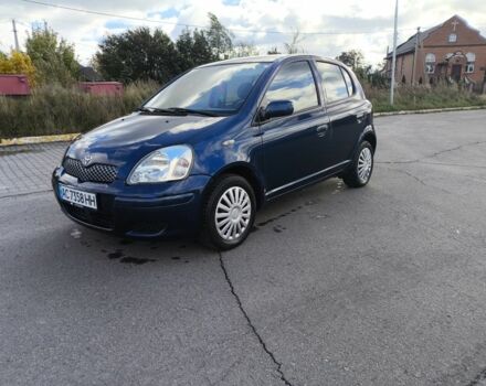 Синий Тойота Ярис, объемом двигателя 1 л и пробегом 183 тыс. км за 3300 $, фото 1 на Automoto.ua