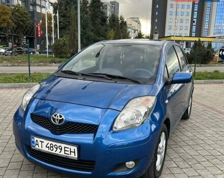 Синий Тойота Ярис, объемом двигателя 1.33 л и пробегом 219 тыс. км за 7000 $, фото 1 на Automoto.ua
