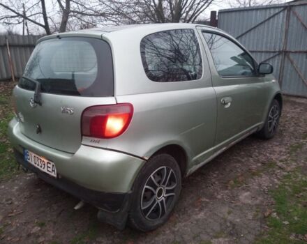 Зеленый Тойота Ярис, объемом двигателя 1 л и пробегом 370 тыс. км за 3000 $, фото 2 на Automoto.ua