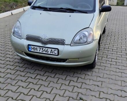 Зеленый Тойота Ярис, объемом двигателя 1.3 л и пробегом 350 тыс. км за 4300 $, фото 1 на Automoto.ua