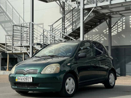 Зелений Тойота Яріс, об'ємом двигуна 1.3 л та пробігом 221 тис. км за 4700 $, фото 1 на Automoto.ua
