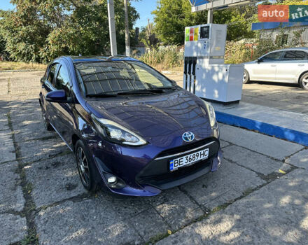 Фиолетовый Тойота Aqua, объемом двигателя 1.5 л и пробегом 61 тыс. км за 11900 $, фото 1 на Automoto.ua