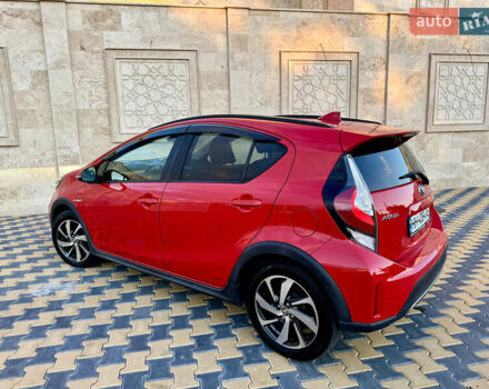 Тойота Aqua 2017 в Одессе на Automoto.ua Красный Тойота Aqua, объемом двигателя 1.5 л и пробегом 80 тыс. км за 13600 $, фото 30 на Automoto.ua
