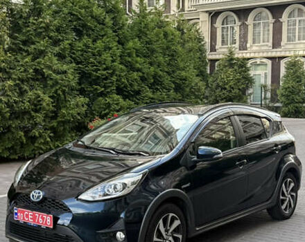 Синий Тойота Aqua, объемом двигателя 1.5 л и пробегом 48 тыс. км за 13700 $, фото 1 на Automoto.ua