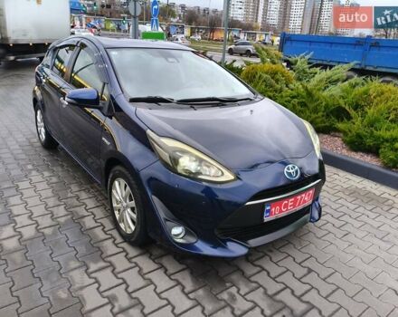 Синий Тойота Aqua, объемом двигателя 1.5 л и пробегом 77 тыс. км за 12500 $, фото 14 на Automoto.ua