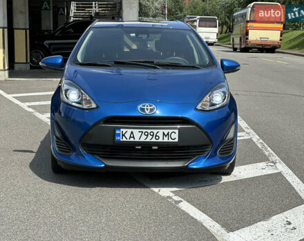 Синий Тойота Aqua, объемом двигателя 1.5 л и пробегом 65 тыс. км за 12500 $, фото 4 на Automoto.ua