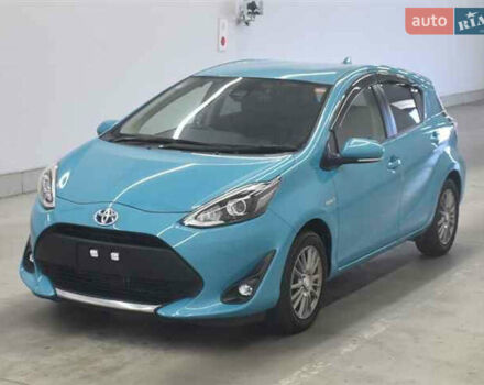 Синий Тойота Aqua, объемом двигателя 1.5 л и пробегом 98 тыс. км за 13000 $, фото 1 на Automoto.ua