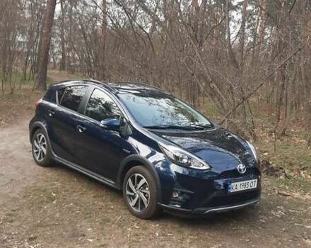 Синій Тойота Aqua, об'ємом двигуна 1.5 л та пробігом 63 тис. км за 14700 $, фото 1 на Automoto.ua