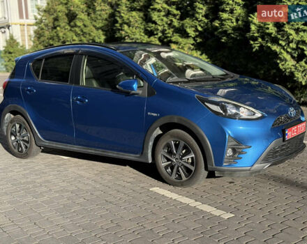 Синий Тойота Aqua, объемом двигателя 1.5 л и пробегом 52 тыс. км за 13800 $, фото 1 на Automoto.ua