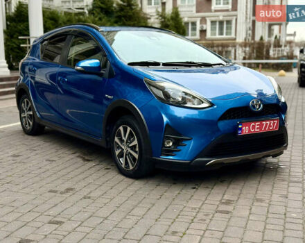 Синий Тойота Aqua, объемом двигателя 1.5 л и пробегом 52 тыс. км за 13500 $, фото 1 на Automoto.ua