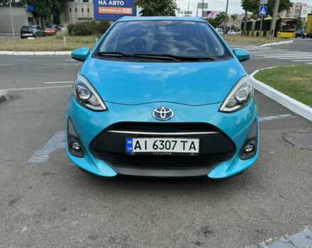 Синий Тойота Aqua, объемом двигателя 1.5 л и пробегом 83 тыс. км за 11500 $, фото 1 на Automoto.ua