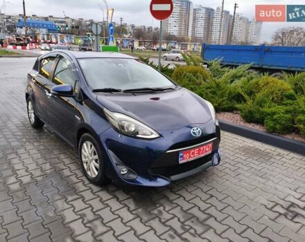 Синий Тойота Aqua, объемом двигателя 1.5 л и пробегом 77 тыс. км за 12500 $, фото 1 на Automoto.ua