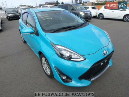 Синий Тойота Aqua, объемом двигателя 1.5 л и пробегом 98 тыс. км за 13000 $, фото 1 на Automoto.ua