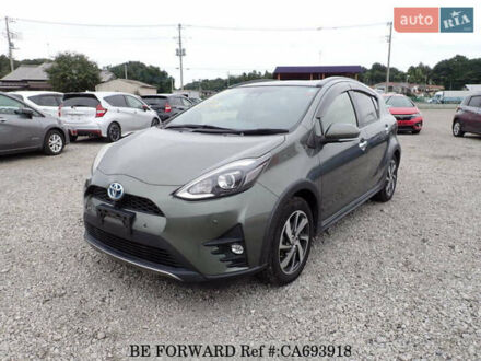 Зеленый Тойота Aqua, объемом двигателя 1.5 л и пробегом 58 тыс. км за 14600 $, фото 1 на Automoto.ua