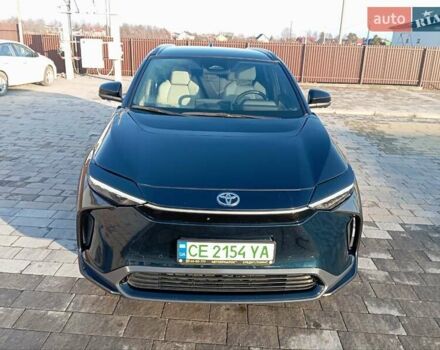 Синий Тойота bZ4X, объемом двигателя 0 л и пробегом 8 тыс. км за 27600 $, фото 3 на Automoto.ua