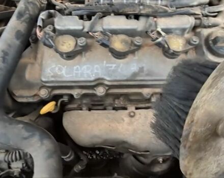 Красный Тойота Camry Solara, объемом двигателя 3.3 л и пробегом 100 тыс. км за 2200 $, фото 5 на Automoto.ua