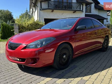 Красный Тойота Camry Solara, объемом двигателя 2.4 л и пробегом 167 тыс. км за 8700 $, фото 1 на Automoto.ua