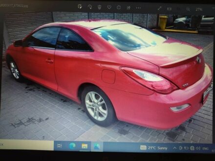 Красный Тойота Camry Solara, объемом двигателя 2.4 л и пробегом 96 тыс. км за 7500 $, фото 1 на Automoto.ua