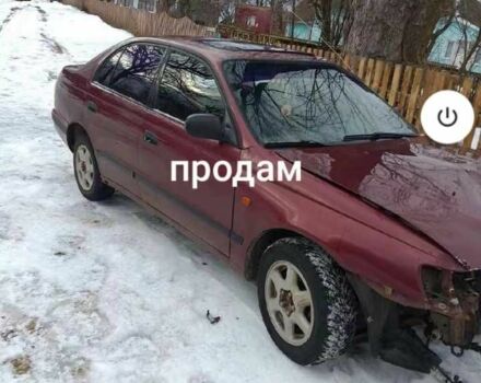 Червоний Тойота Carina E, об'ємом двигуна 1.6 л та пробігом 300 тис. км за 605 $, фото 7 на Automoto.ua