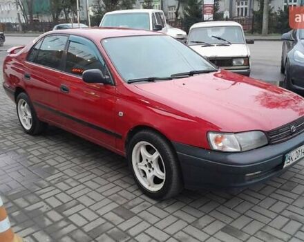 Червоний Тойота Carina E, об'ємом двигуна 1.6 л та пробігом 300 тис. км за 2670 $, фото 6 на Automoto.ua