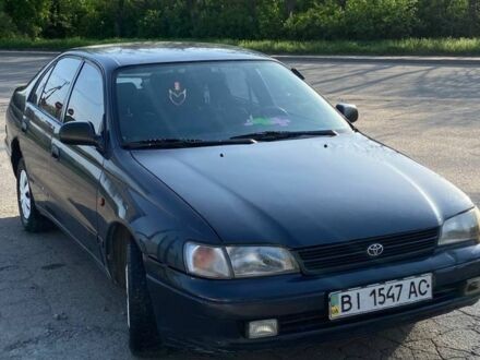 Тойота Carina E 1996 в Кропивницком (Кировограде) на Automoto.ua Синий Тойота Carina E, объемом двигателя 1.6 л и пробегом 300 тыс. км за 1209 $, фото 1 на Automoto.ua