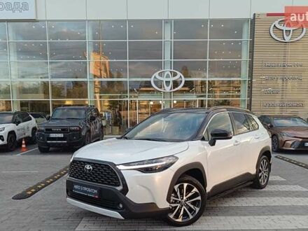 Белый Тойота Corolla Cross, объемом двигателя 2 л и пробегом 2 тыс. км за 38801 $, фото 1 на Automoto.ua