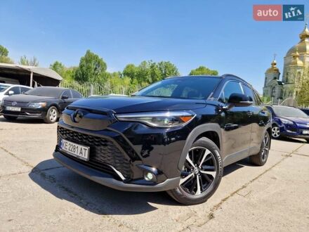Тойота Corolla Cross 2023 в Днепре (Днепропетровске) на Automoto.ua Черный Тойота Corolla Cross, объемом двигателя 2 л и пробегом 7 тыс. км за 29999 $, фото 1 на Automoto.ua