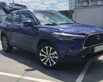 Синий Тойота Corolla Cross, объемом двигателя 1.99 л и пробегом 2 тыс. км за 25299 $, фото 14 на Automoto.ua