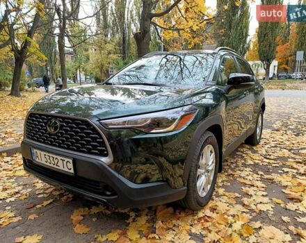Зеленый Тойота Corolla Cross, объемом двигателя 1.99 л и пробегом 1 тыс. км за 29000 $, фото 3 на Automoto.ua