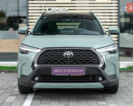 Зеленый Тойота Corolla Cross, объемом двигателя 2 л и пробегом 20 тыс. км за 37687 $, фото 4 на Automoto.ua