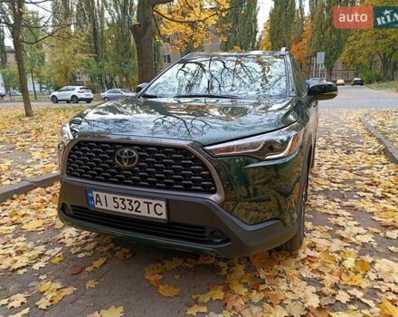 Зеленый Тойота Corolla Cross, объемом двигателя 1.99 л и пробегом 1 тыс. км за 29000 $, фото 1 на Automoto.ua
