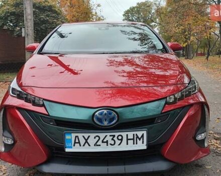 Красный Тойота Prius Prime, объемом двигателя 1.8 л и пробегом 81 тыс. км за 18000 $, фото 6 на Automoto.ua