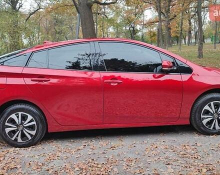 Красный Тойота Prius Prime, объемом двигателя 1.8 л и пробегом 81 тыс. км за 18000 $, фото 10 на Automoto.ua