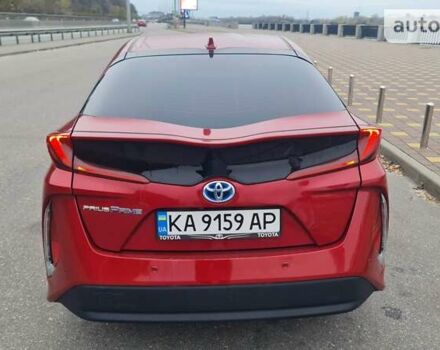 Червоний Тойота Prius Prime, об'ємом двигуна 1.8 л та пробігом 116 тис. км за 17499 $, фото 8 на Automoto.ua