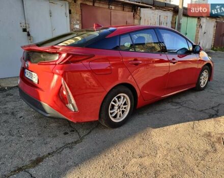 Красный Тойота Prius Prime, объемом двигателя 1.8 л и пробегом 93 тыс. км за 18900 $, фото 11 на Automoto.ua