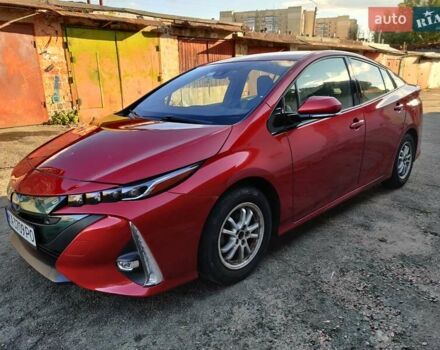 Красный Тойота Prius Prime, объемом двигателя 1.8 л и пробегом 93 тыс. км за 18900 $, фото 9 на Automoto.ua