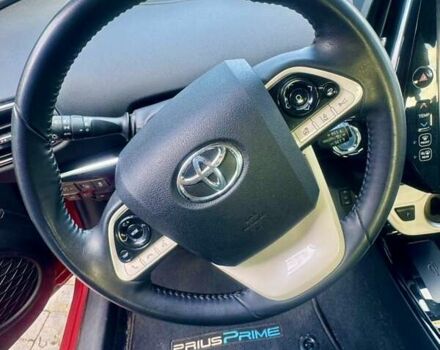 Красный Тойота Prius Prime, объемом двигателя 1.8 л и пробегом 67 тыс. км за 18400 $, фото 18 на Automoto.ua