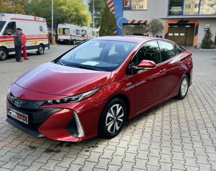 Тойота Prius Prime 2019 в Одессе на Automoto.ua Красный Тойота Prius Prime, объемом двигателя 1.8 л и пробегом 63 тыс. км за 22300 $, фото 3 на Automoto.ua