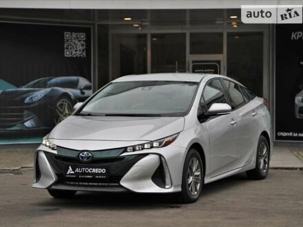 Серый Тойота Prius Prime, объемом двигателя 1.8 л и пробегом 20 тыс. км за 22500 $, фото 1 на Automoto.ua