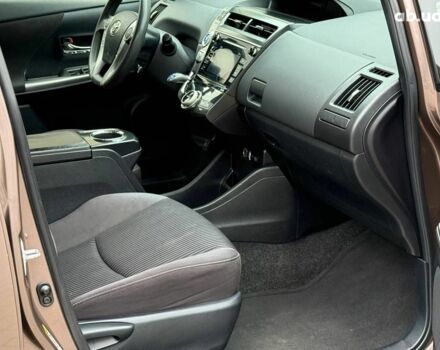 Коричневый Тойота Prius v, объемом двигателя 1.8 л и пробегом 260 тыс. км за 16490 $, фото 18 на Automoto.ua